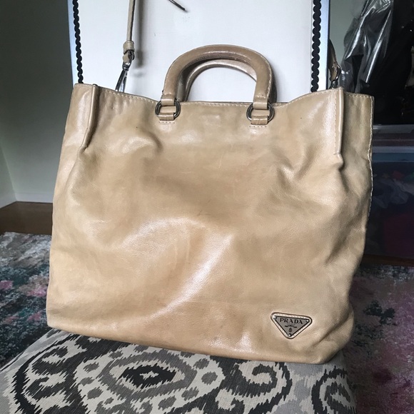 prada vintage leather bag